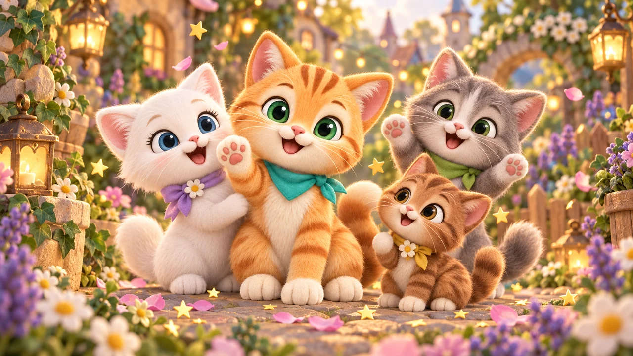 Pippin and friends celebrating your help